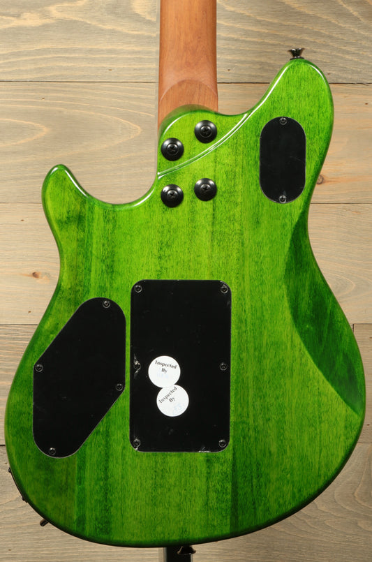 EVH Wolfgang WG Standard QM Transparent Green