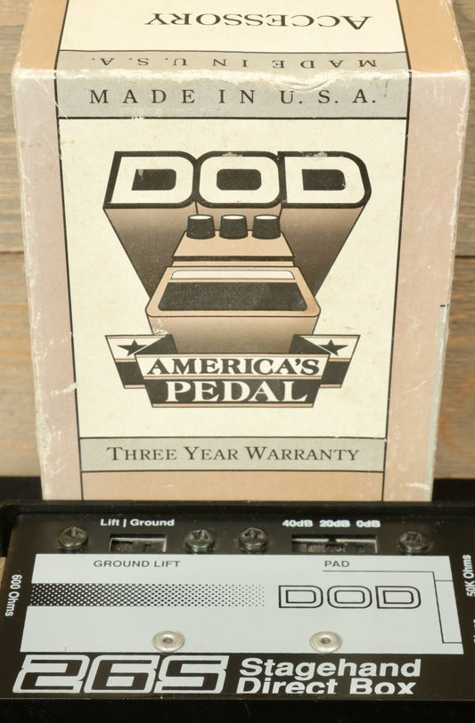 DOD 265 Stage Hand DI Box  (USED)