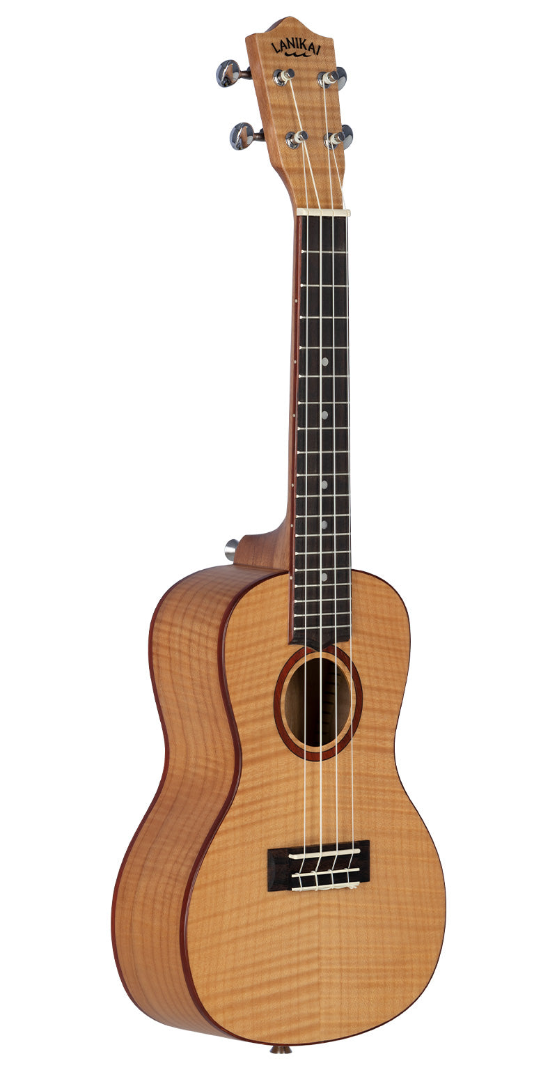 LANIKAI FM-C - Flame Maple Laminate Concert/DLX padded gigbag Lanikai