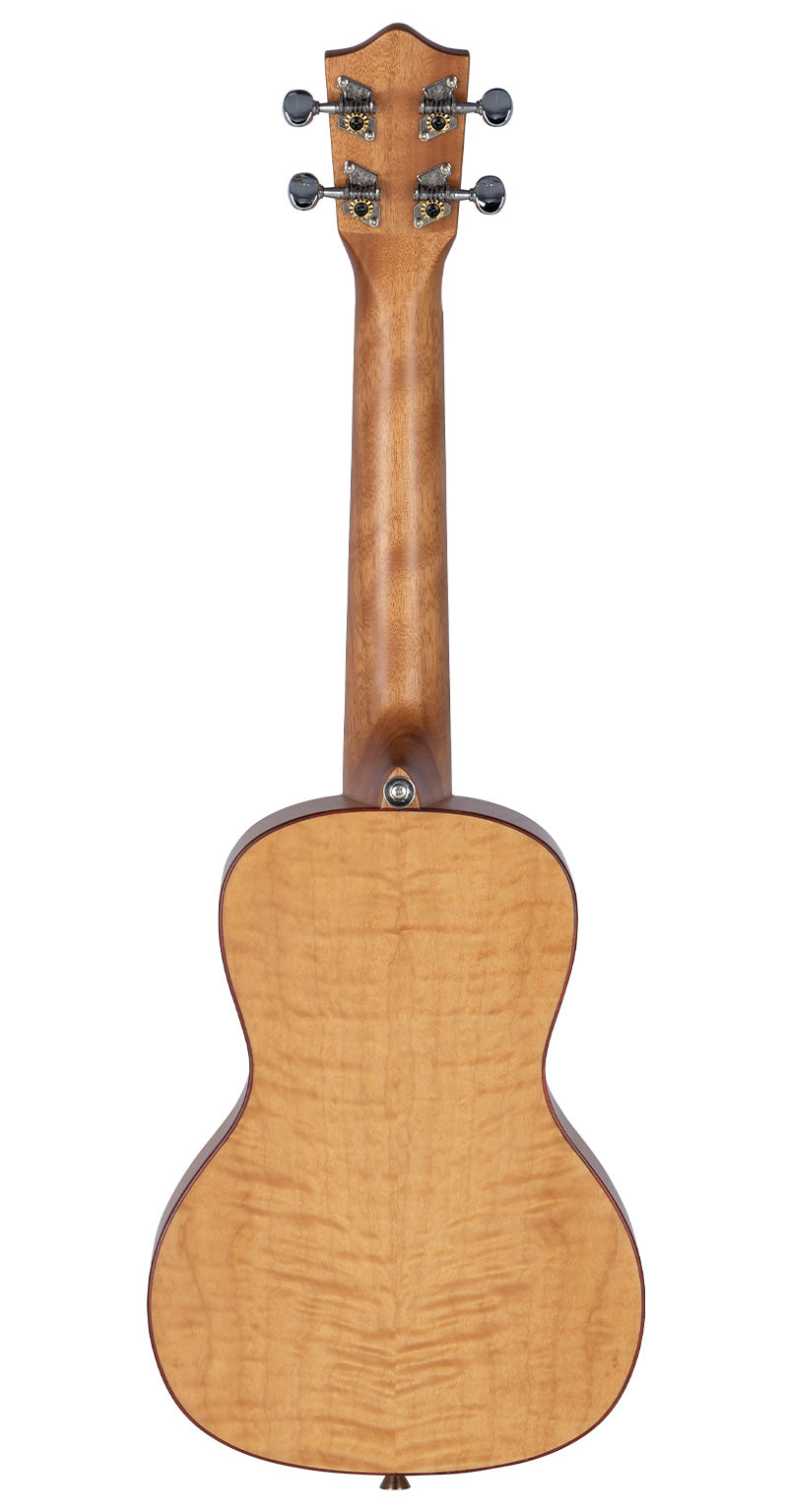 LANIKAI FM-C - Flame Maple Laminate Concert/DLX padded gigbag Lanikai