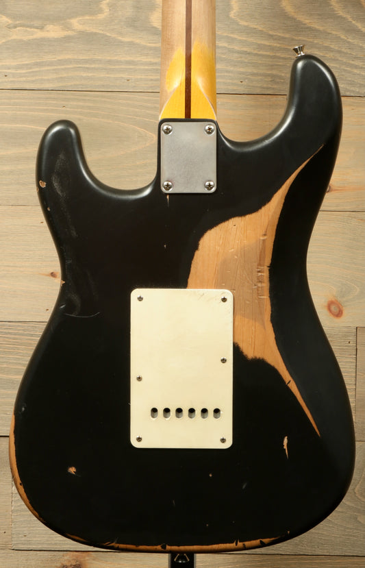 Nash S-57 Black Maple Neck Heavy Aged - Mojo's Music in Edwardsville, IL - 618-655-1600