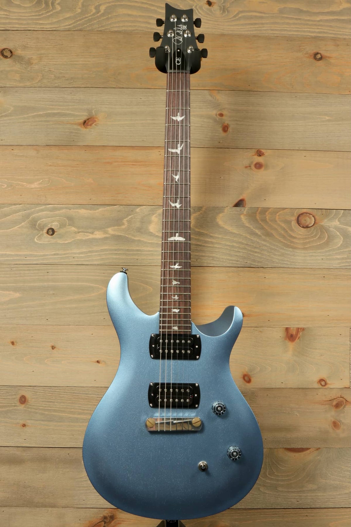 PRS SE CE24 Standard Stoptail - Ice Blue Metallic Satin PRS