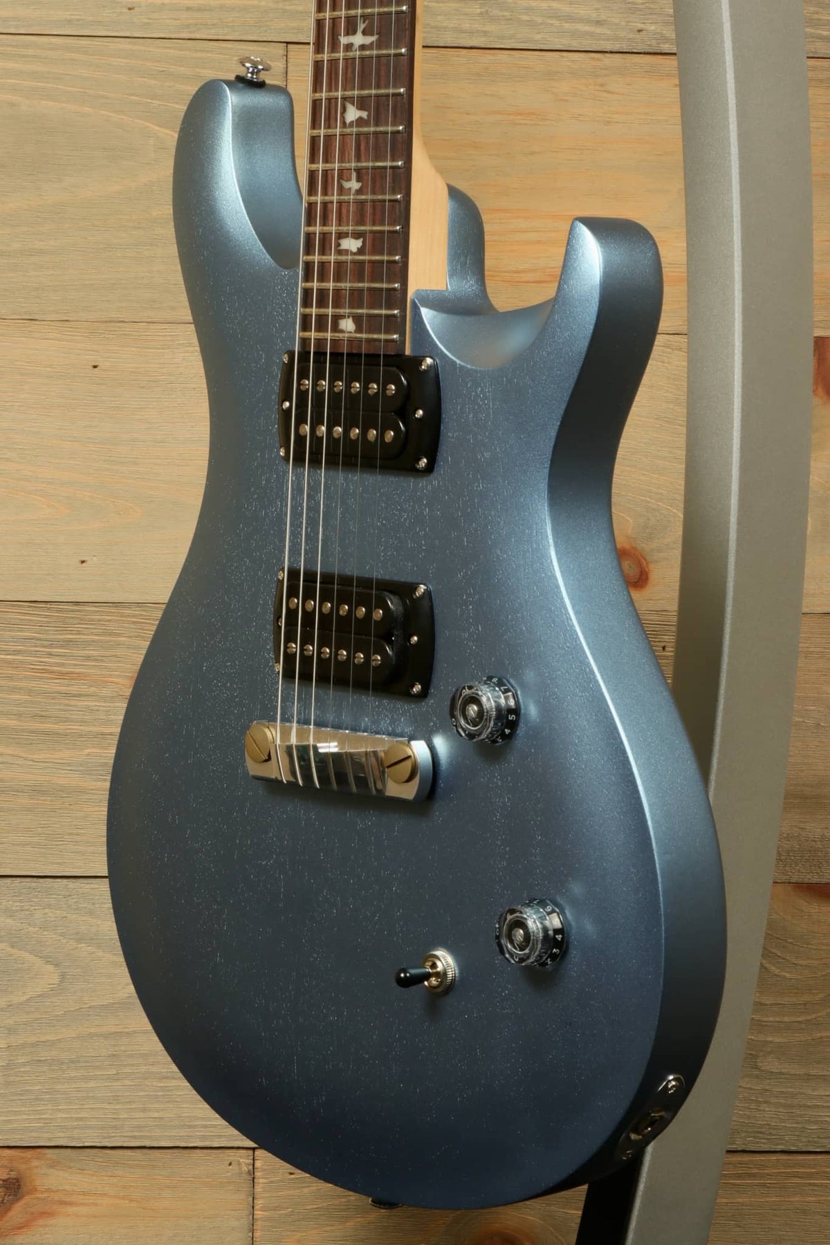 PRS SE CE24 Standard Stoptail - Ice Blue Metallic Satin PRS