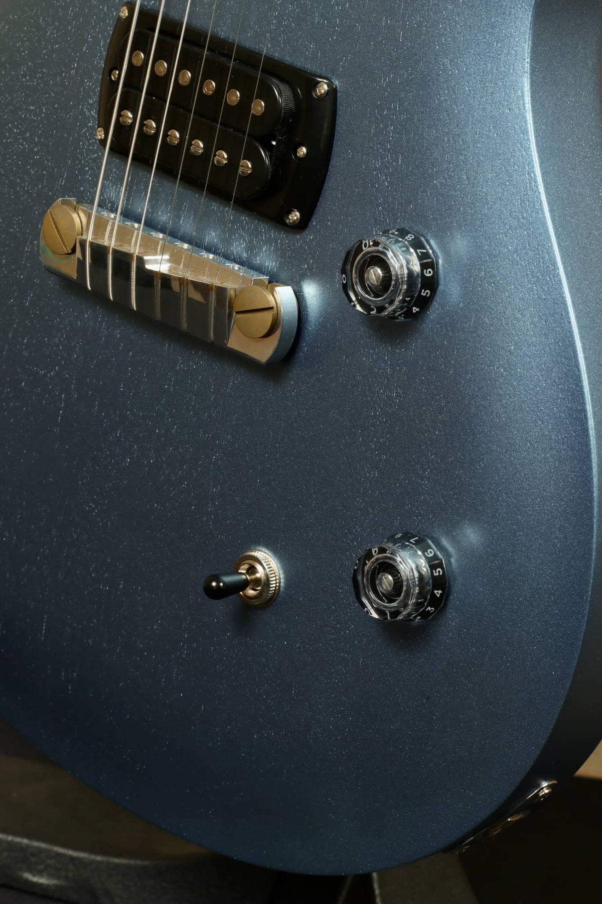 PRS SE CE24 Standard Stoptail - Ice Blue Metallic Satin PRS