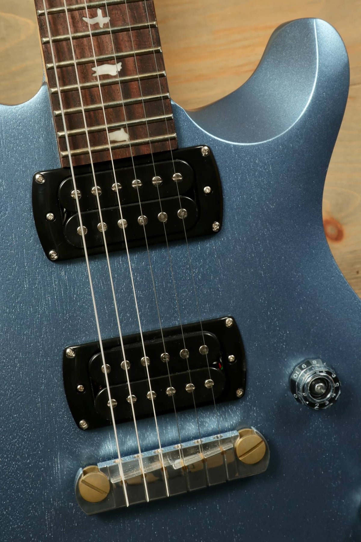 PRS SE CE24 Standard Stoptail - Ice Blue Metallic Satin PRS