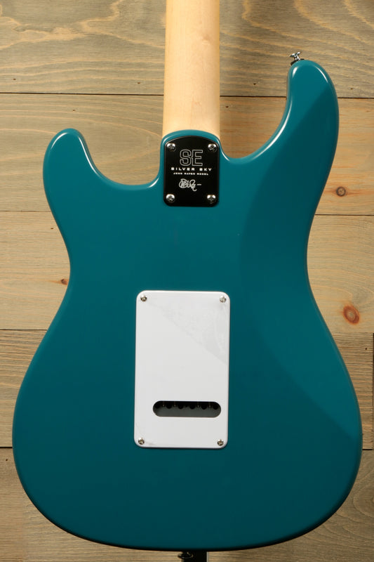 PRS SE Silver Sky Electric Guitar - Nylon Blue PRS