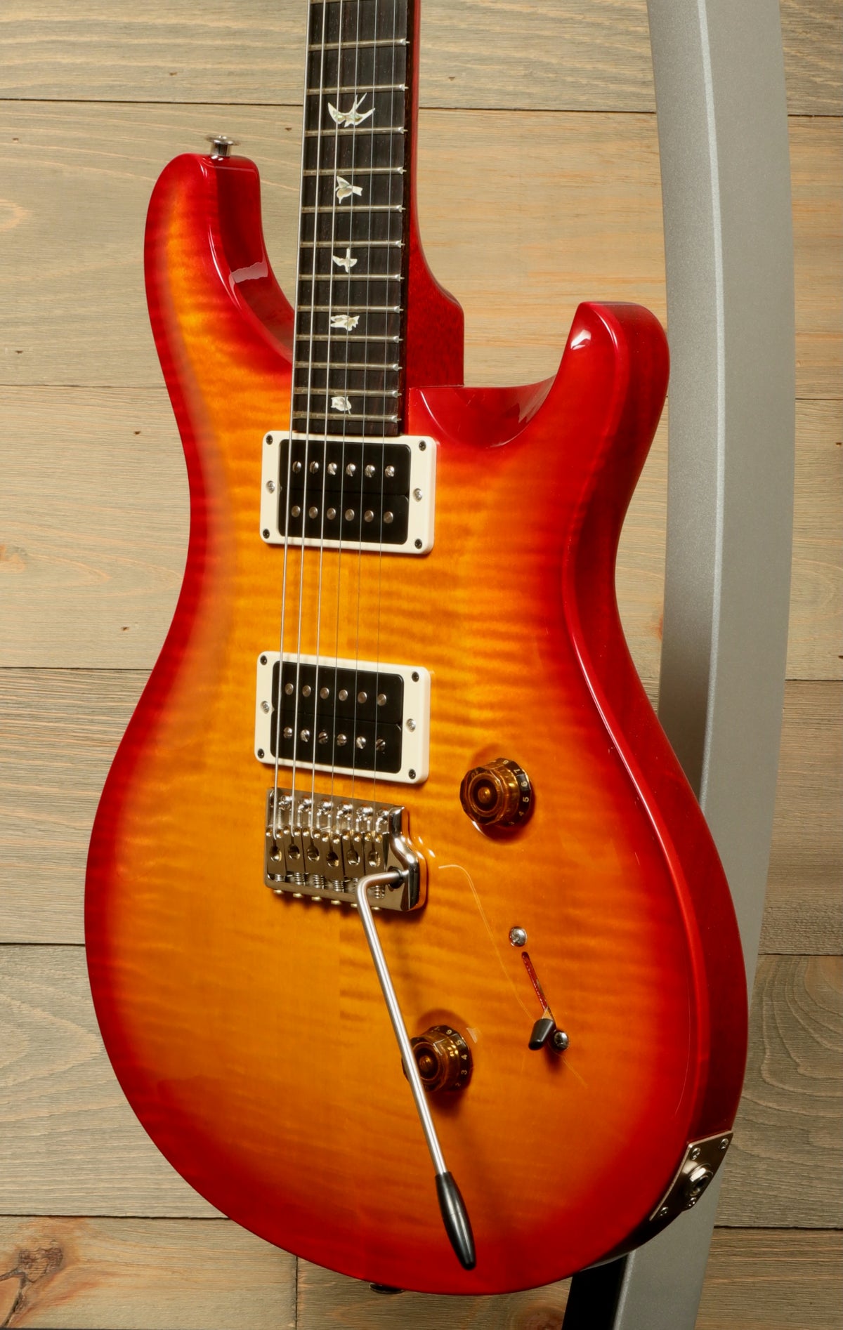 PRS Custom 24 Custom Color (Light Cherry Burst) Nickel Hardware PRS