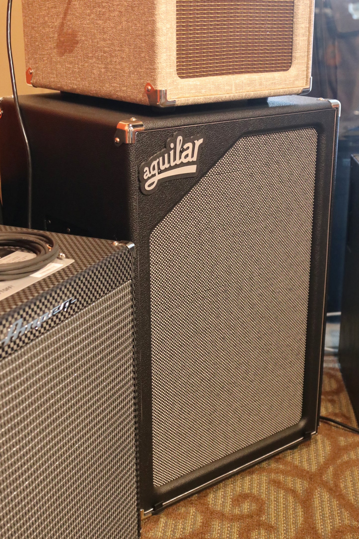 Aguilar SL212 with Cover USED, a durable bass guitar amplifier for rich sound performance