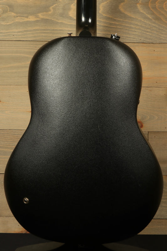 Back view of Ovation 1617 Legend with Original Hardshell Case showcasing its sleek design