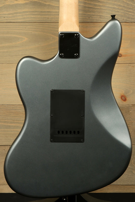 Back view of Tagima TW 60 electric guitar showcasing its sleek matte finish and elegant design