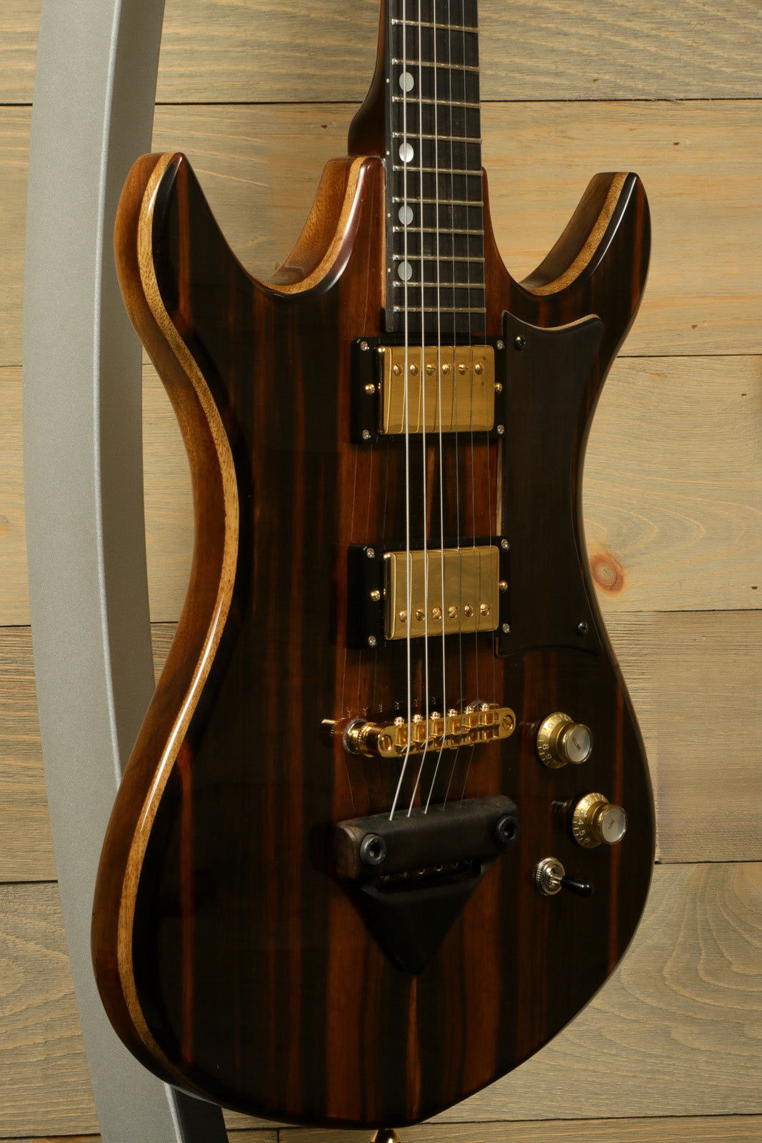 Weller Marquee PROTOTYPE guitar with a stunning finish and gold hardware for superior performance