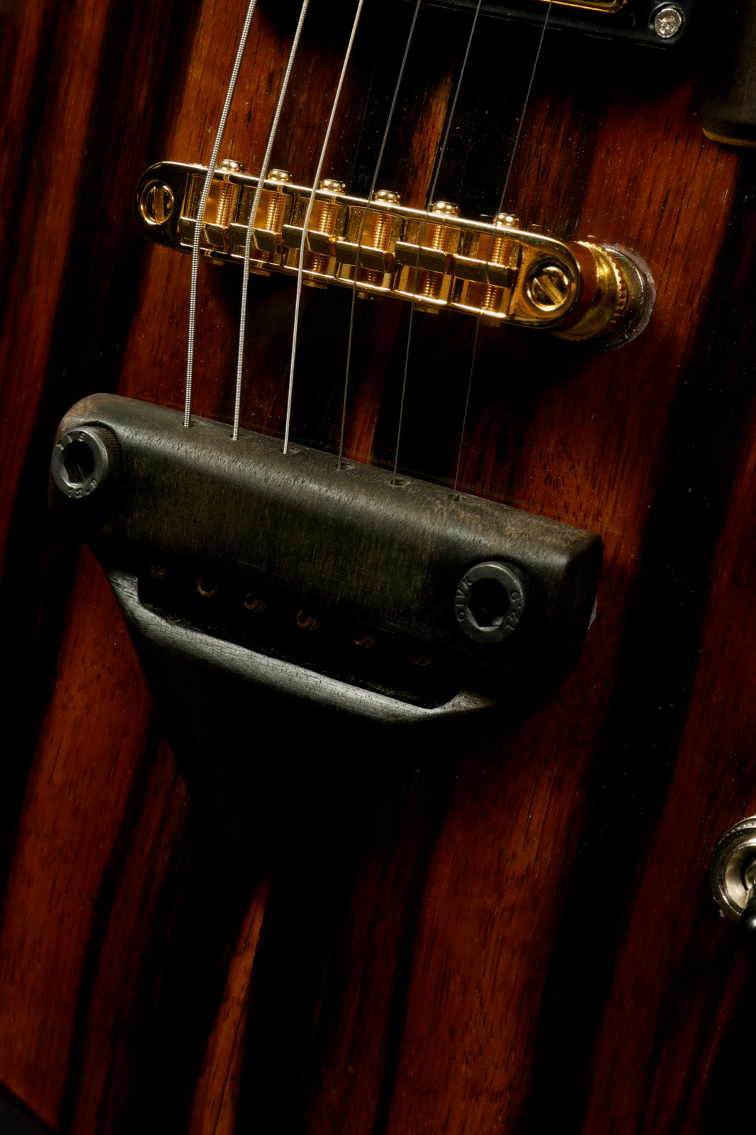Close-up of Weller Marquee PROTOTYPE guitar featuring sleek design and quality hardware
