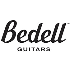 bedell guitars logo on a white background