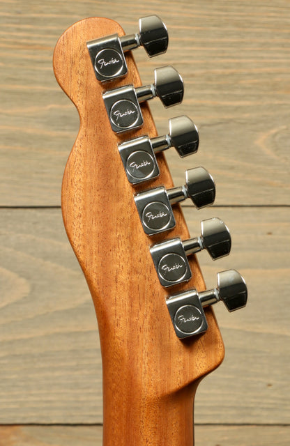 Fender ACOUSTASONIC® PLAYER TELECASTER Arctic White with Fender Gig Bag (USED)