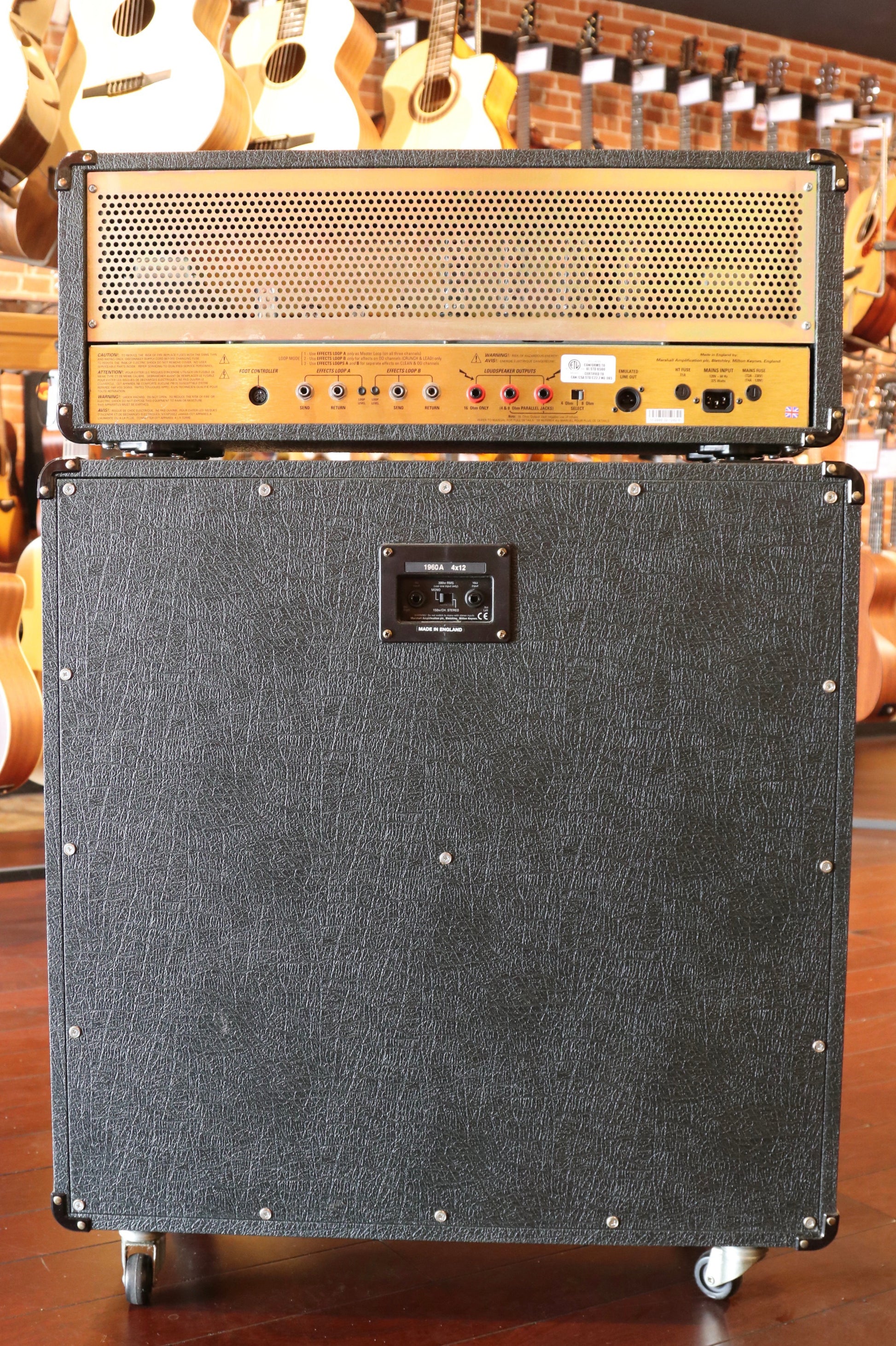 Marshall 1960a Slant Front 412 Cabinet