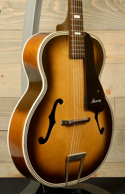 Vintage Harmony H1213 Archtop with Paper Case (USED)
