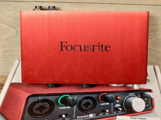Focusrite Scarlett 2i2 2nd Gen USB Audio Interface (USED)