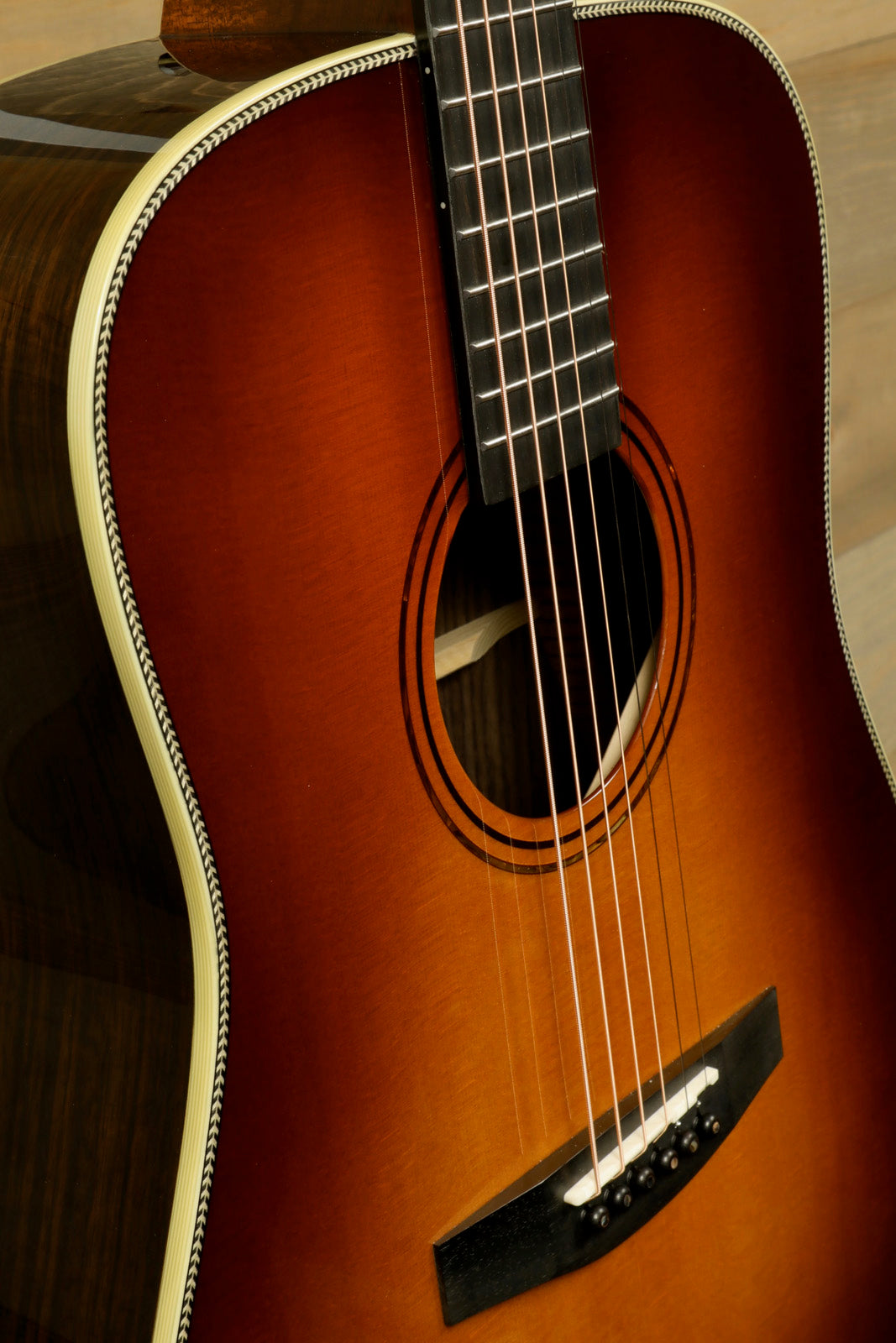 Alvarez LD70e Herringbone Sunset Alvarez