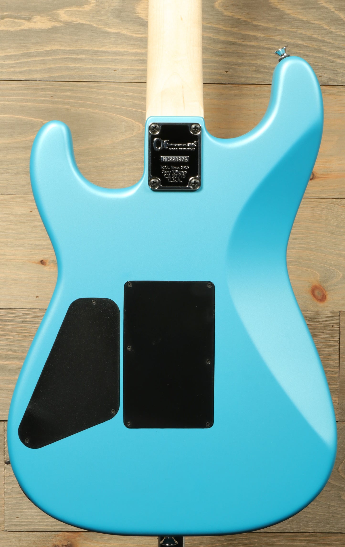 Charvel PM SD1 HH FR MPL - MATTE BLUE FROST