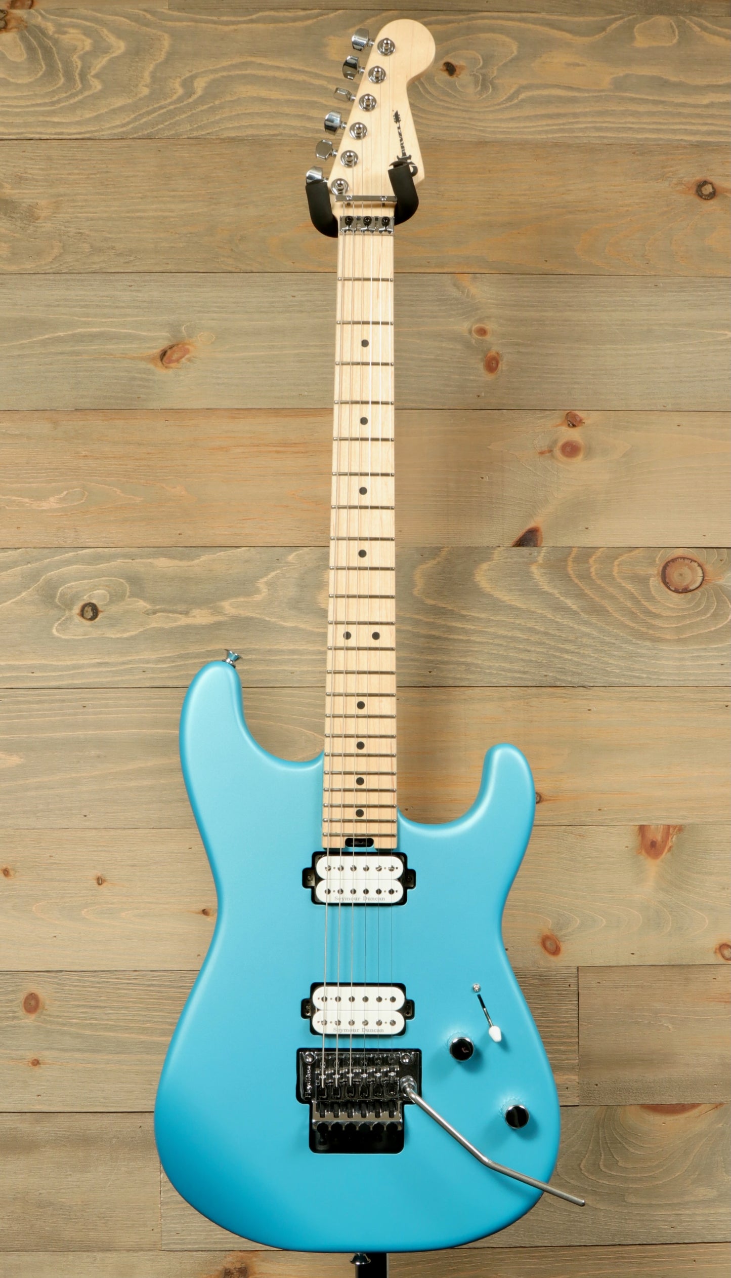 Charvel PM SD1 HH FR MPL - MATTE BLUE FROST