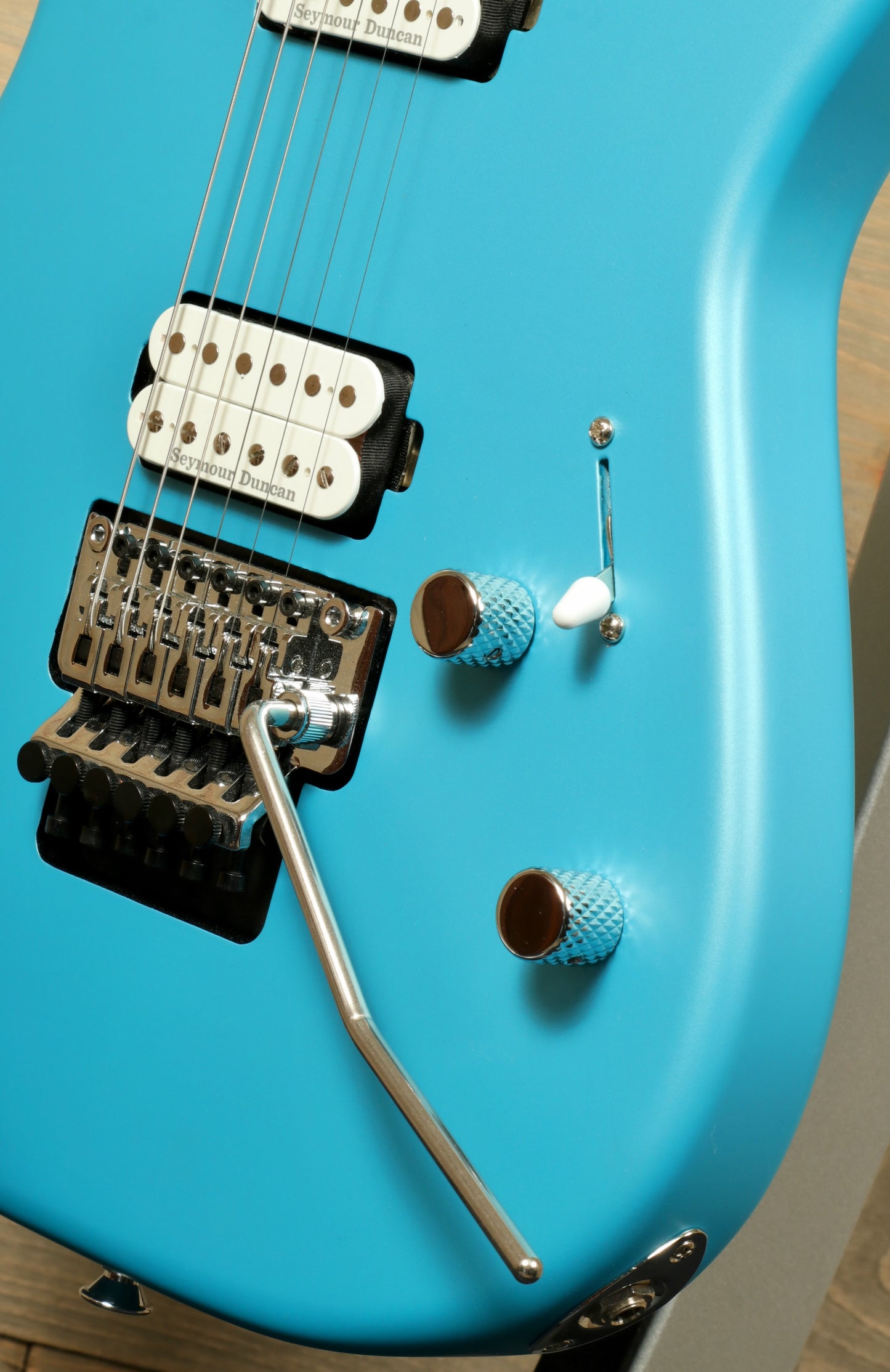 Charvel PM SD1 HH FR MPL - MATTE BLUE FROST