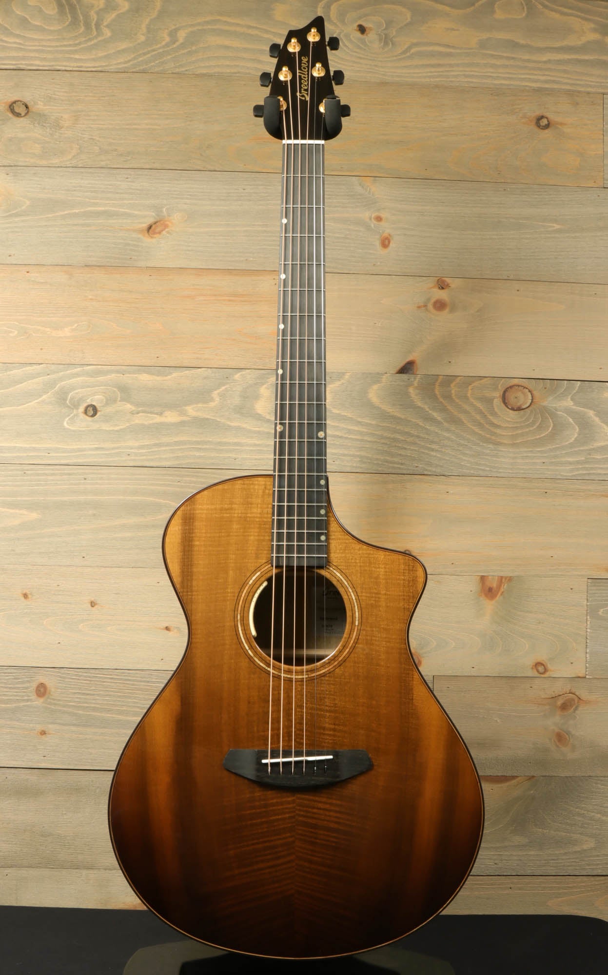 Breedlove Oregon Concert Sahara CE Myrtlewood-Myrtlewood LTD