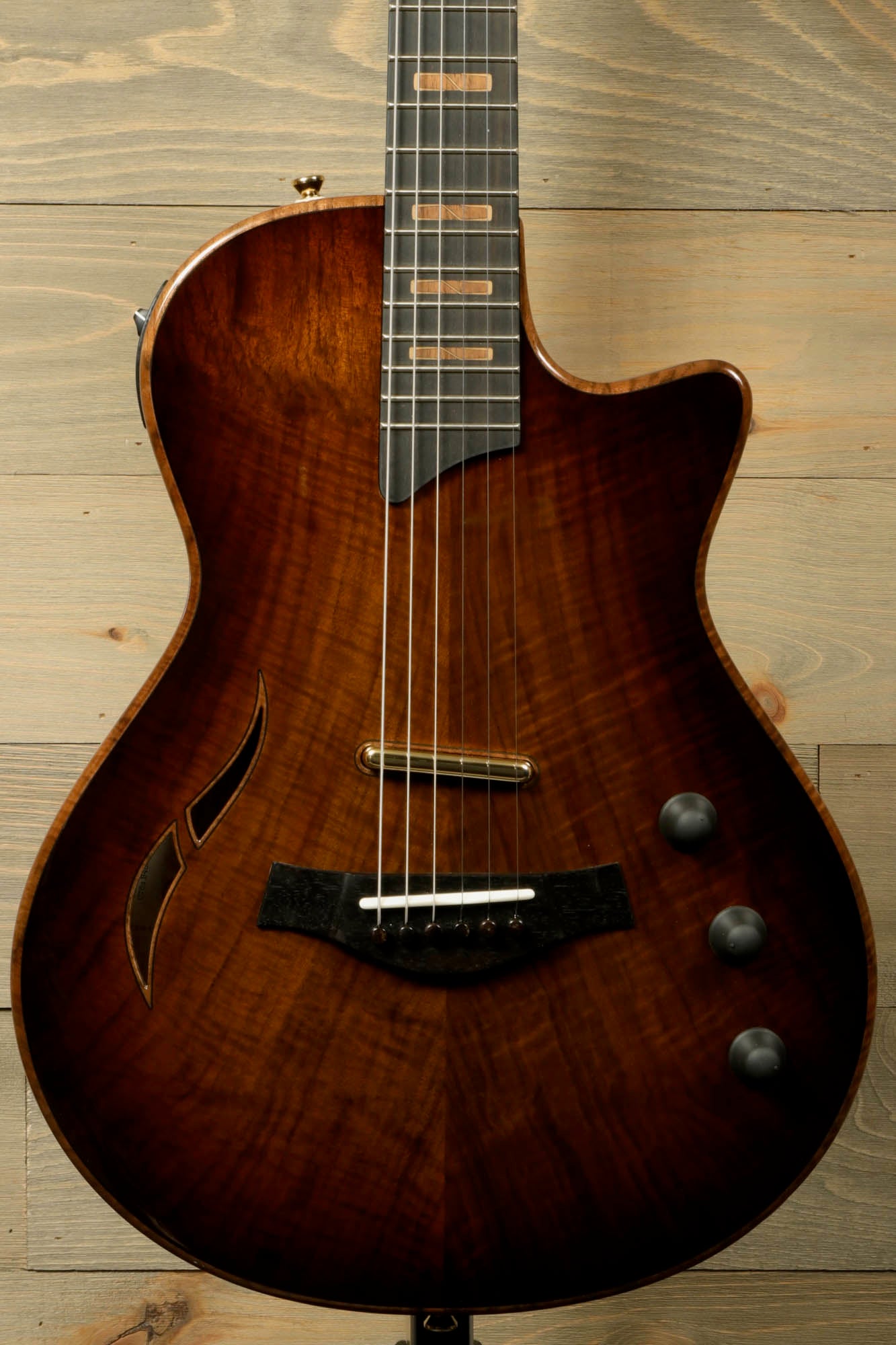 Taylor T5z Custom Walnut Top Armrest Custom #24 In Stock and Ready To Ship