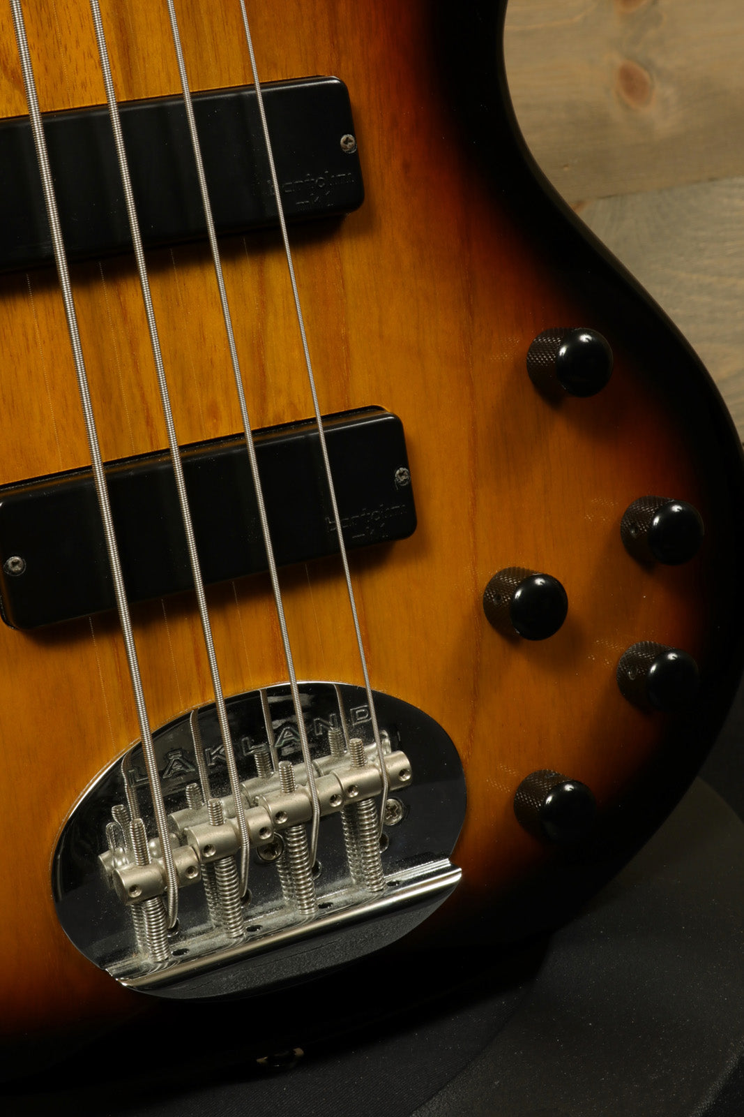 Lakland Skyline 44-01 with Upgraded Aguilar Preamp and Lakland Hardshell Case Lakland