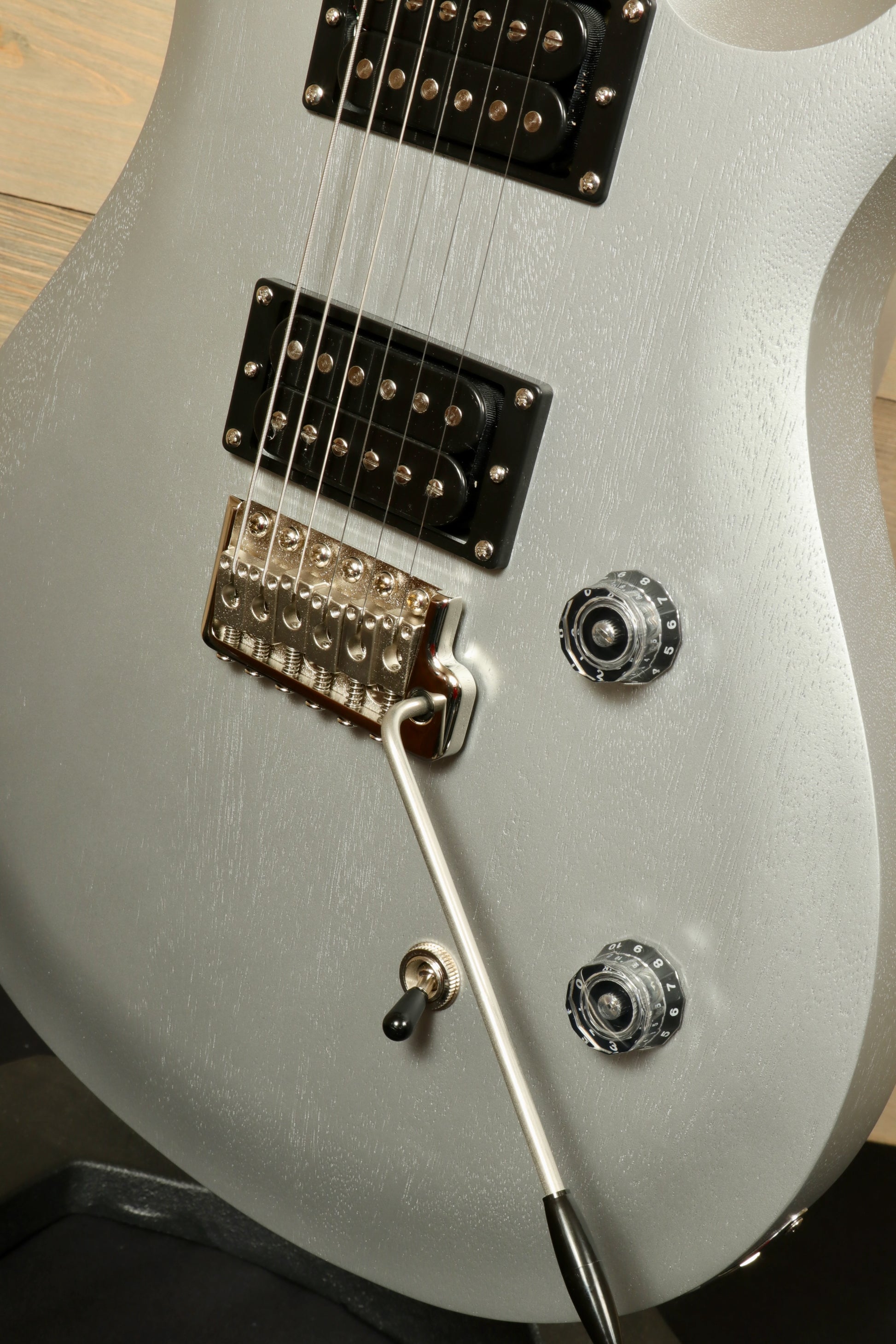 PRS SE CE24 STANDARD SATIN Metallic Silver