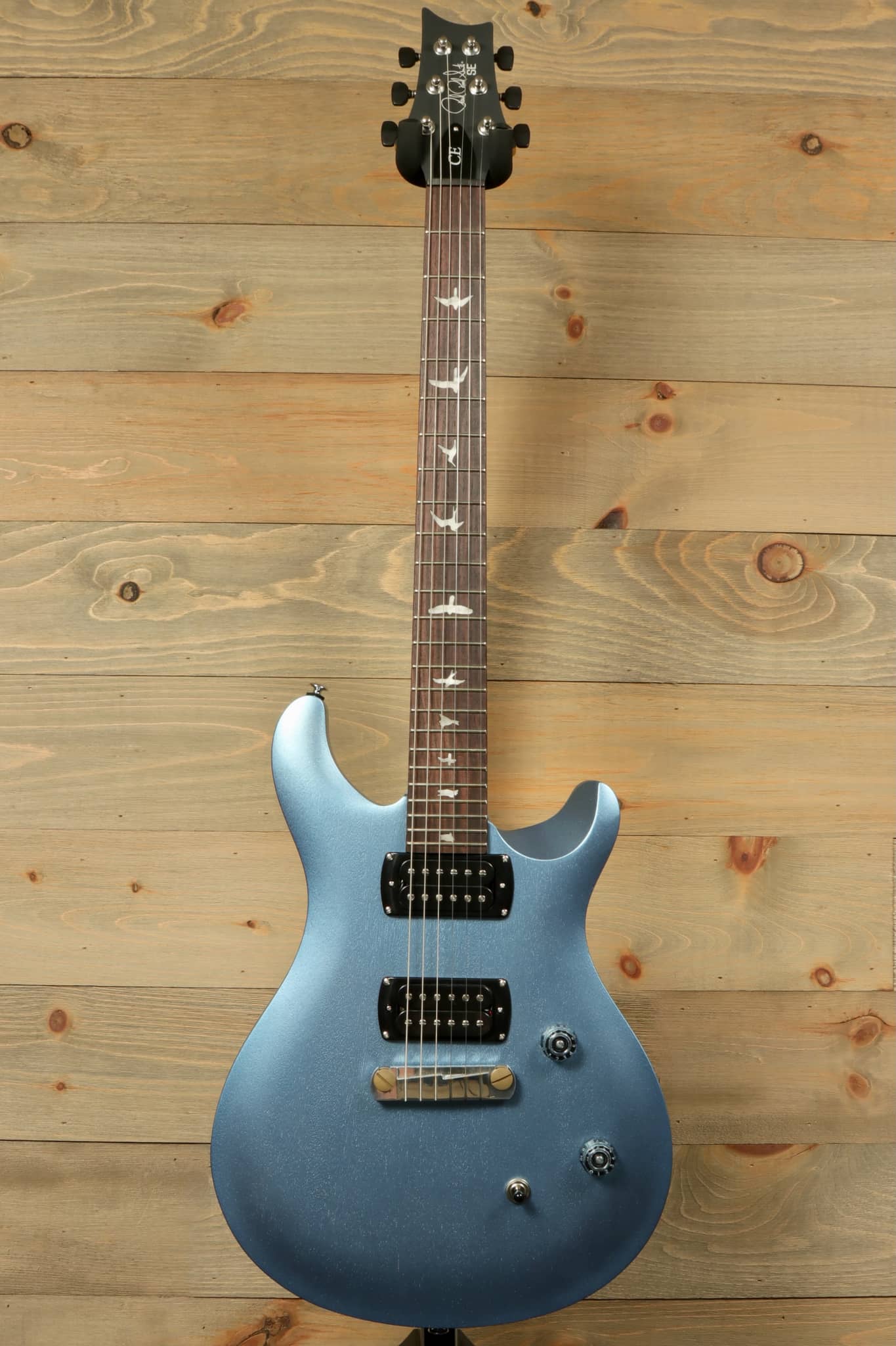 PRS SE CE24 Standard Stoptail  - Ice Blue Metallic Satin PRS
