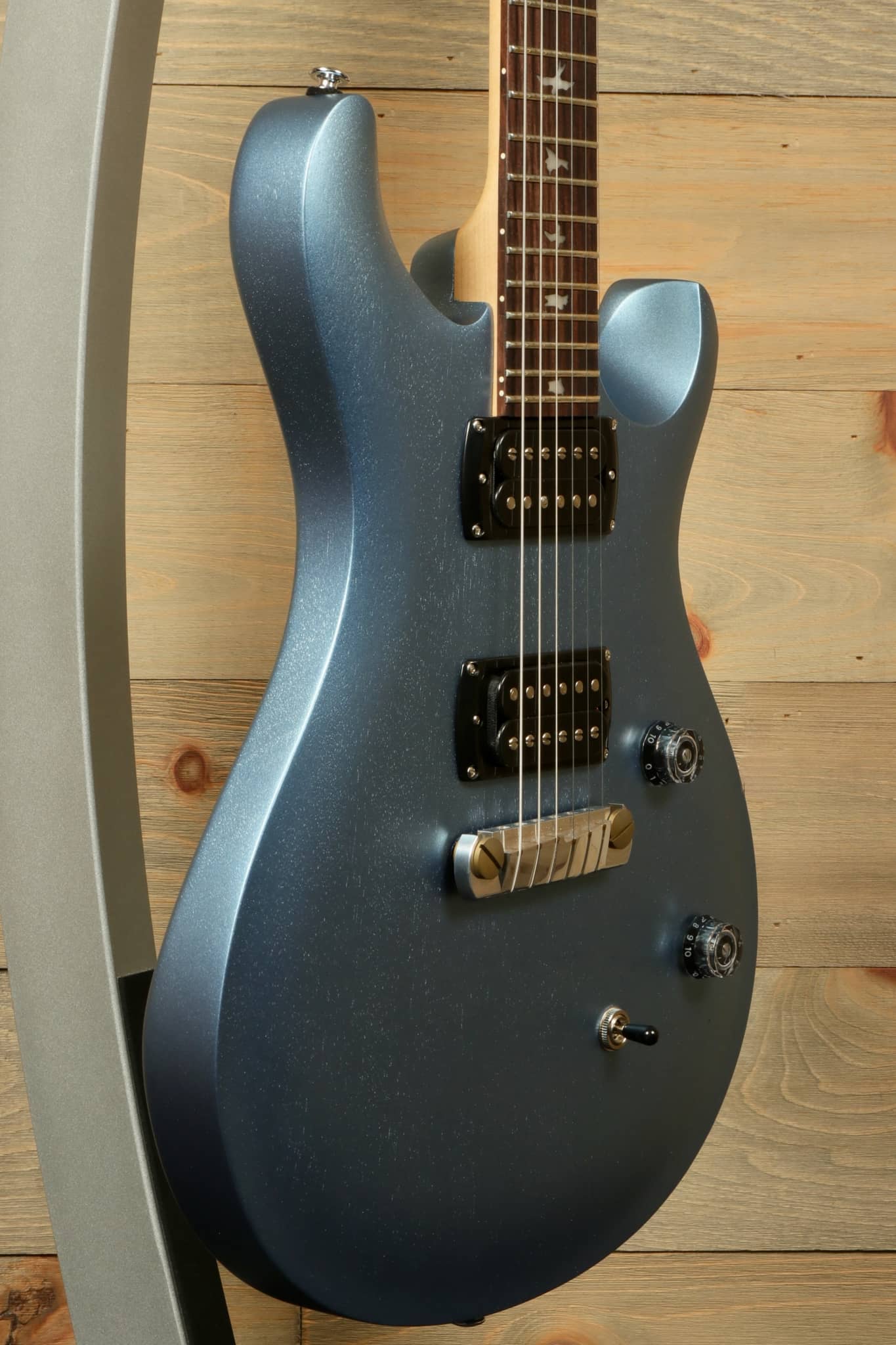 PRS SE CE24 Standard Stoptail  - Ice Blue Metallic Satin PRS