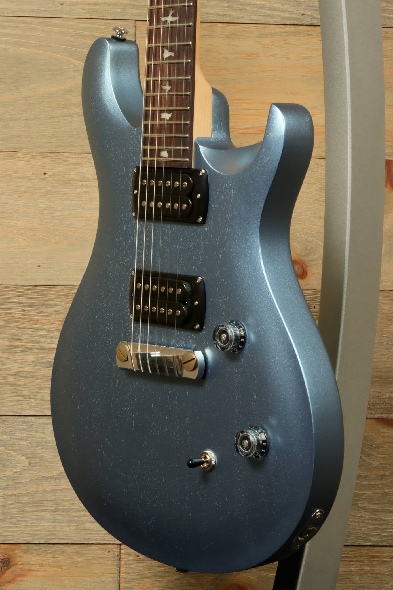 PRS SE CE24 Standard Stoptail  - Ice Blue Metallic Satin PRS
