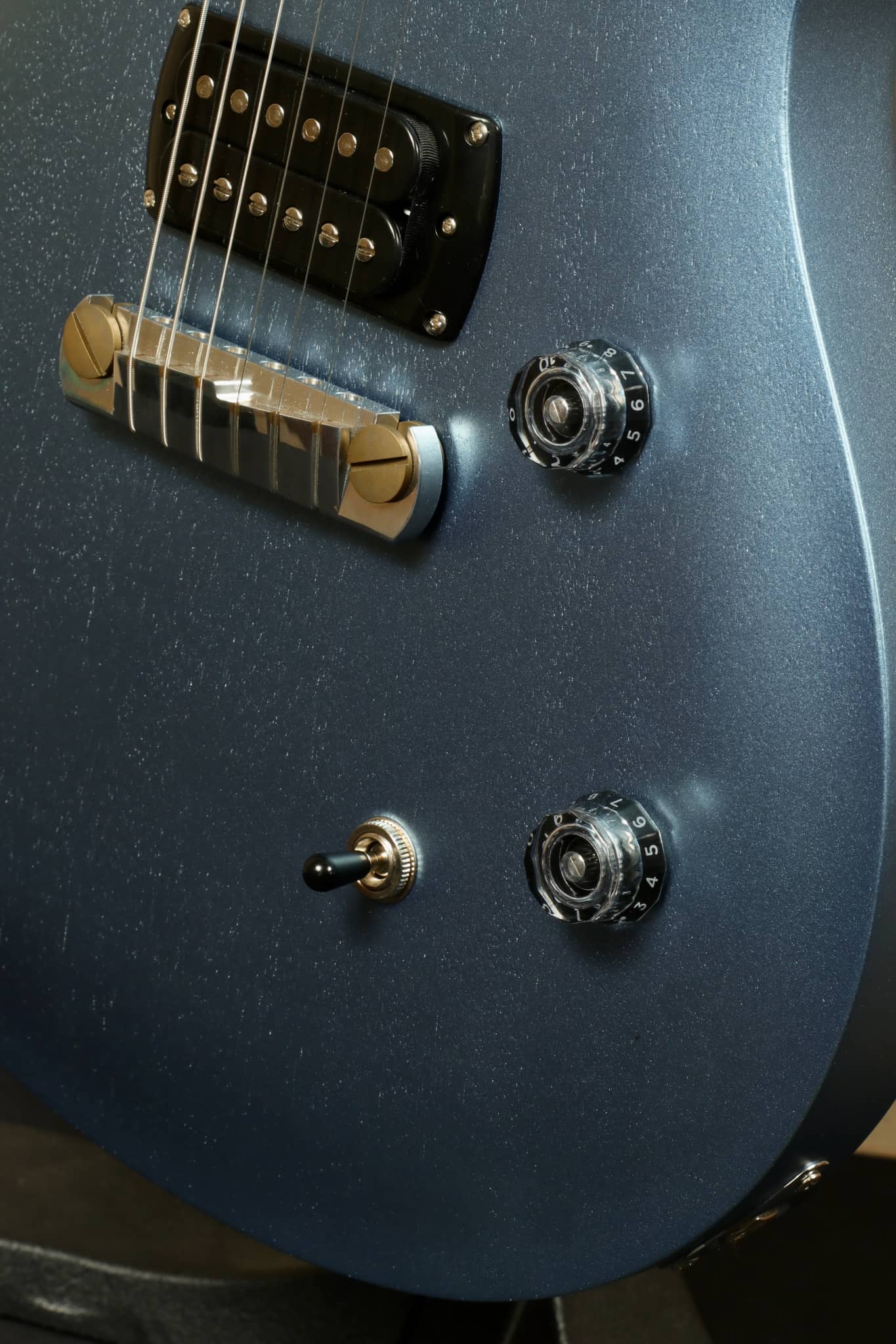 PRS SE CE24 Standard Stoptail  - Ice Blue Metallic Satin PRS