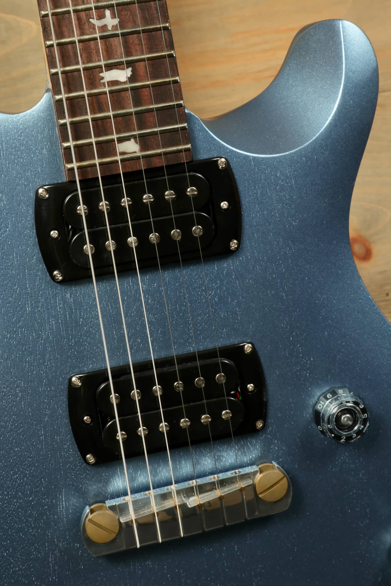 PRS SE CE24 Standard Stoptail  - Ice Blue Metallic Satin PRS