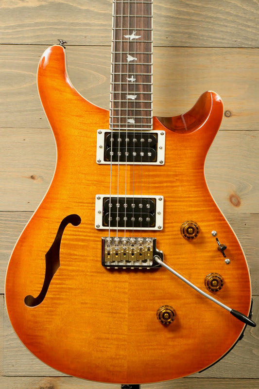 PRS SE Custom 24 Semi-Hollow Piezo Vintage Sunburst