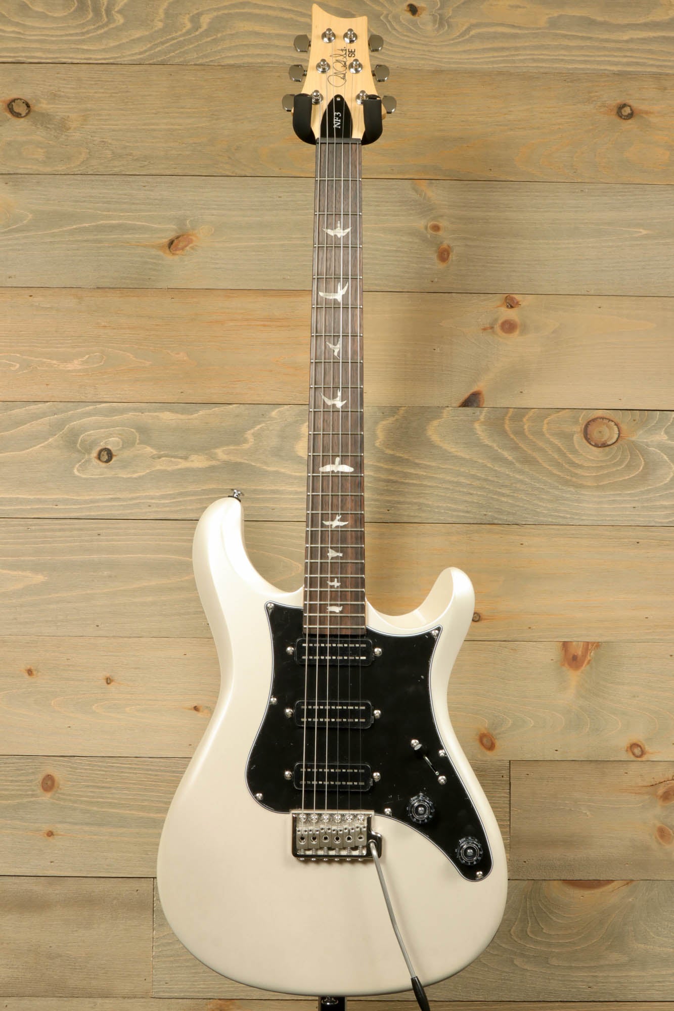 PRS SE NF3R White Pearl