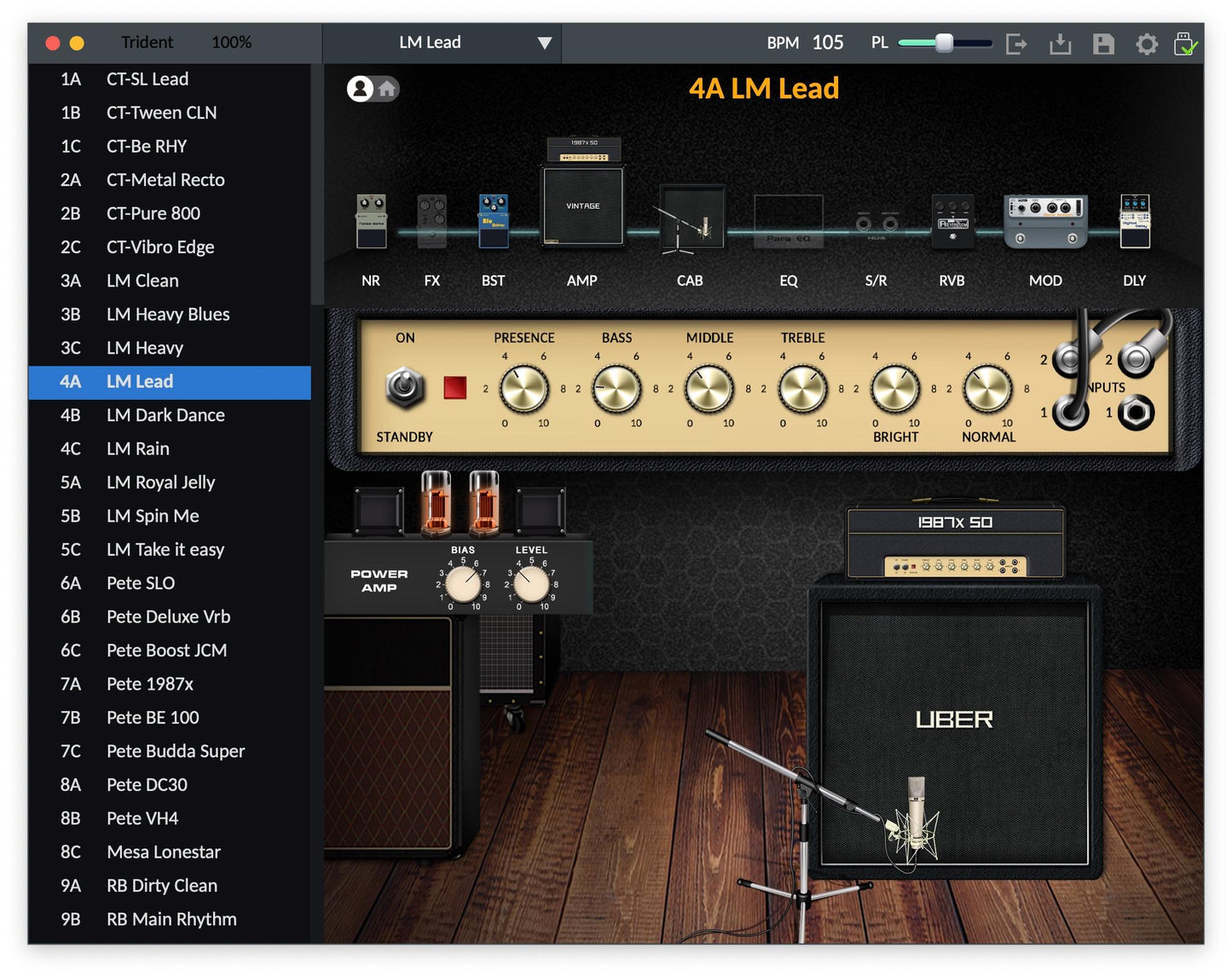 NUX NME-5 Trident Guitar Processor