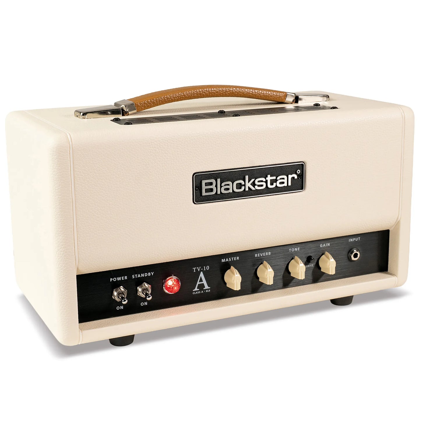 Blackstar TV10A Head Electric Guitar Amplifier with Vintage Design and Adjustable Tone Controls