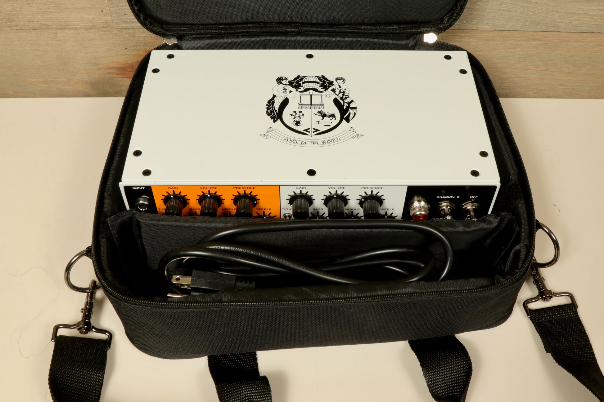 Orange Dual Baby 100 Head with Carry Case (USED) Orange