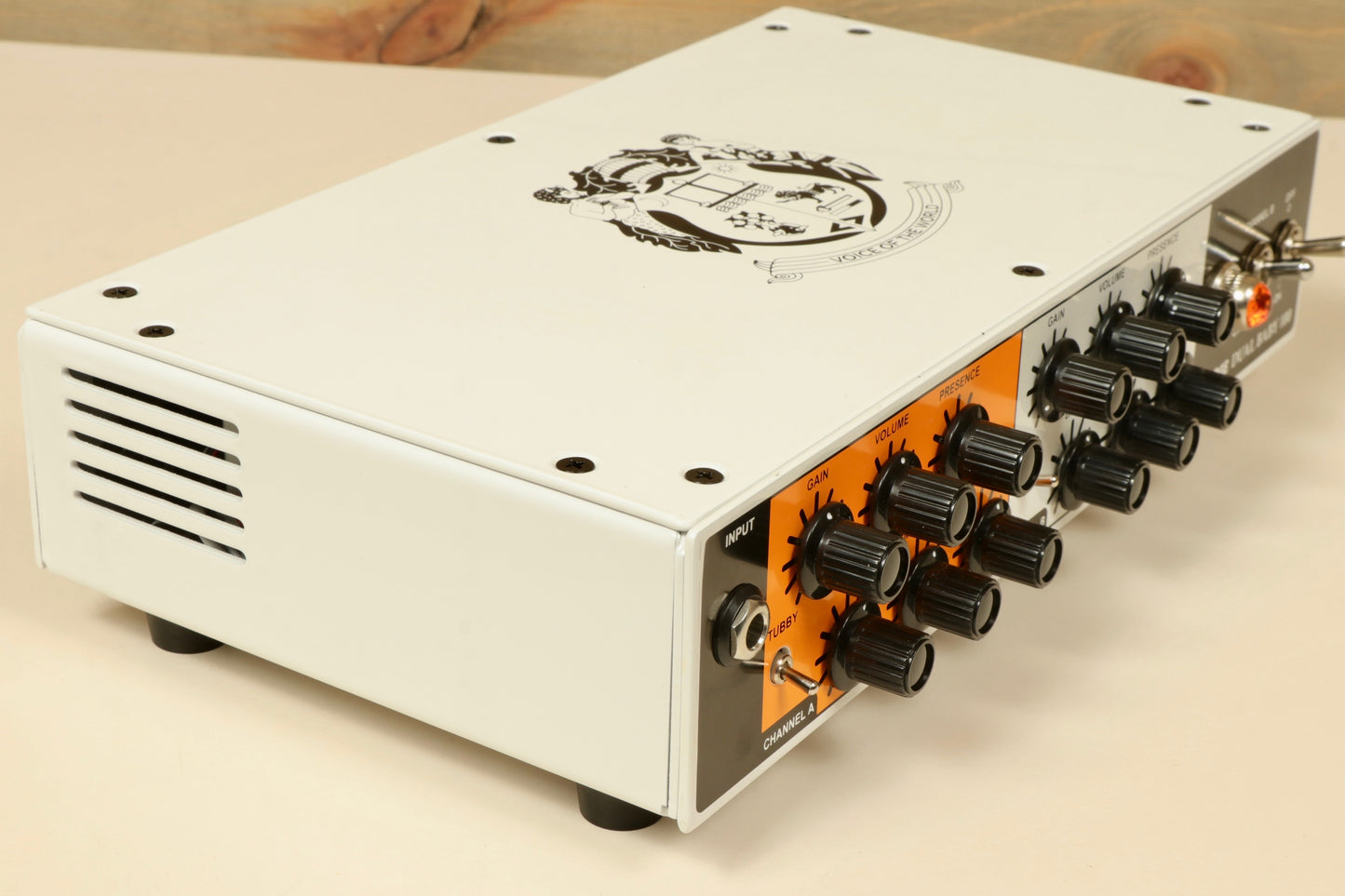 Orange Dual Baby 100 Head with Carry Case (USED) Orange