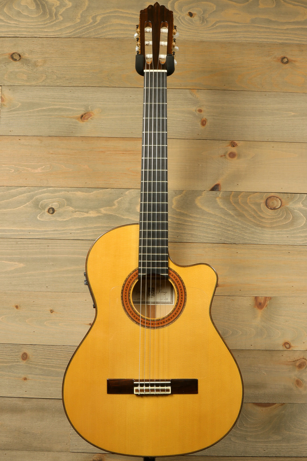 Córdoba España Gipsy Kings Studio Flamenco Acoustic-Electric – USED w/ Hardshell Case, natural finish, front view