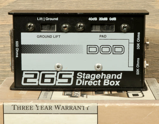 DOD 265 Stage Hand DI Box  (USED)
