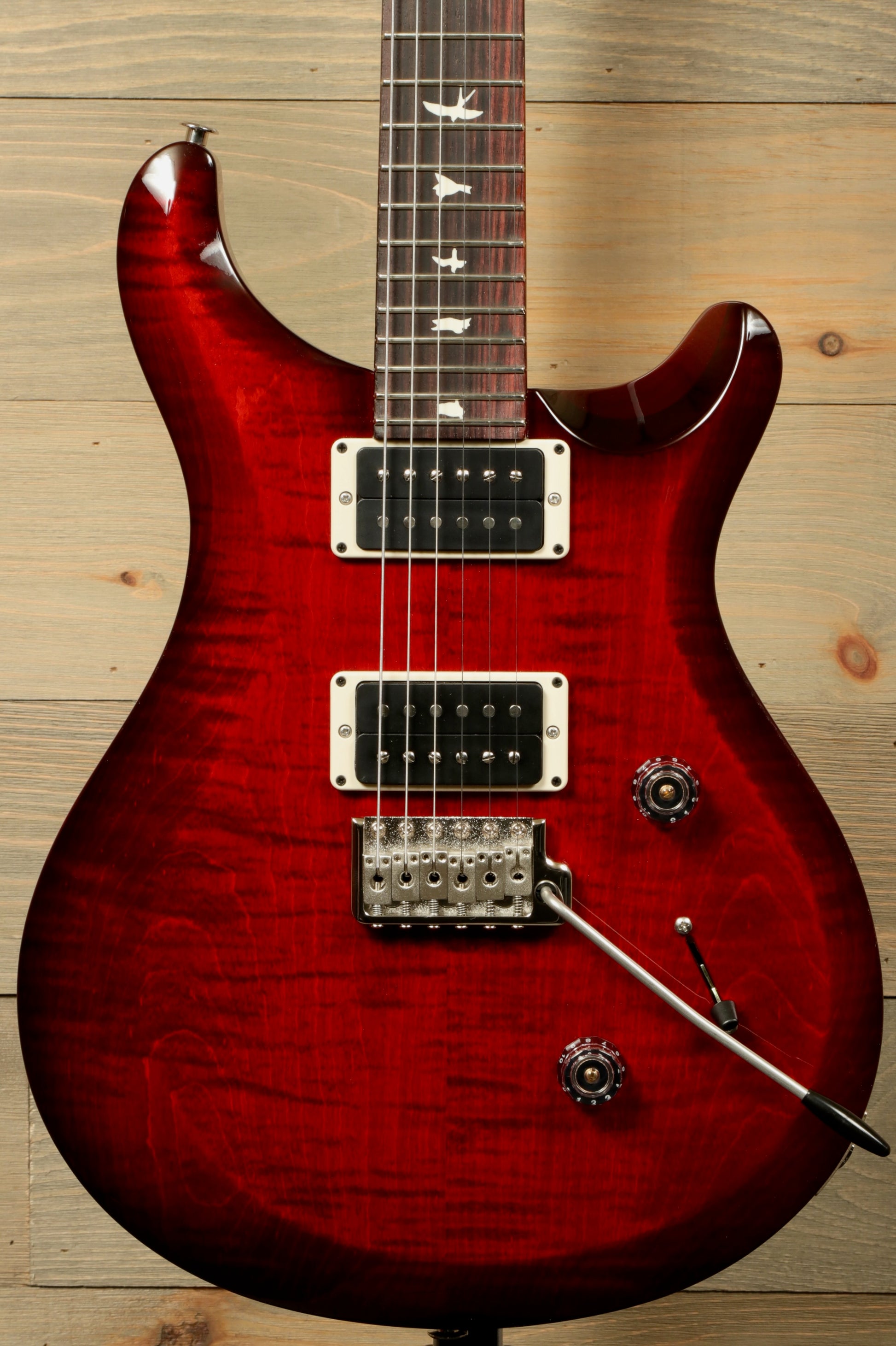 PRS S2 Custom 24 Fire Red Burst