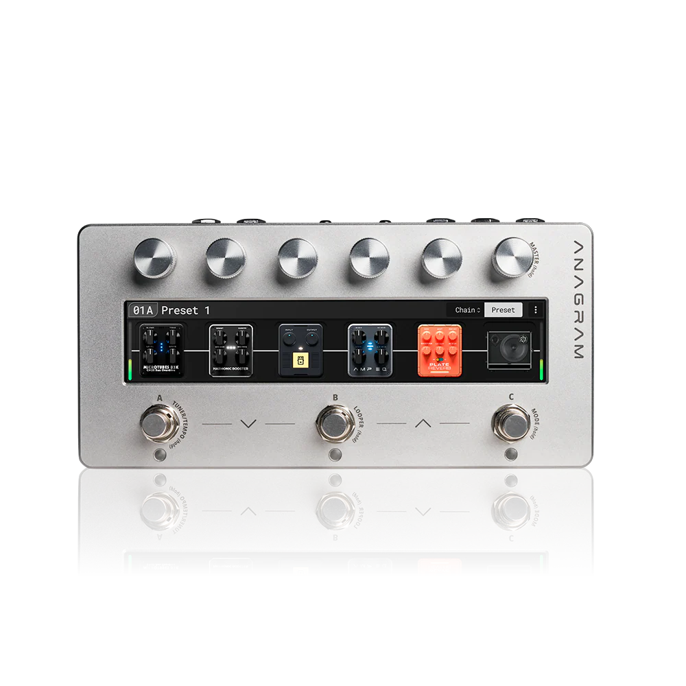 Darkglass Anagram Multi-Effects Bass Workstation with customizable presets and controls