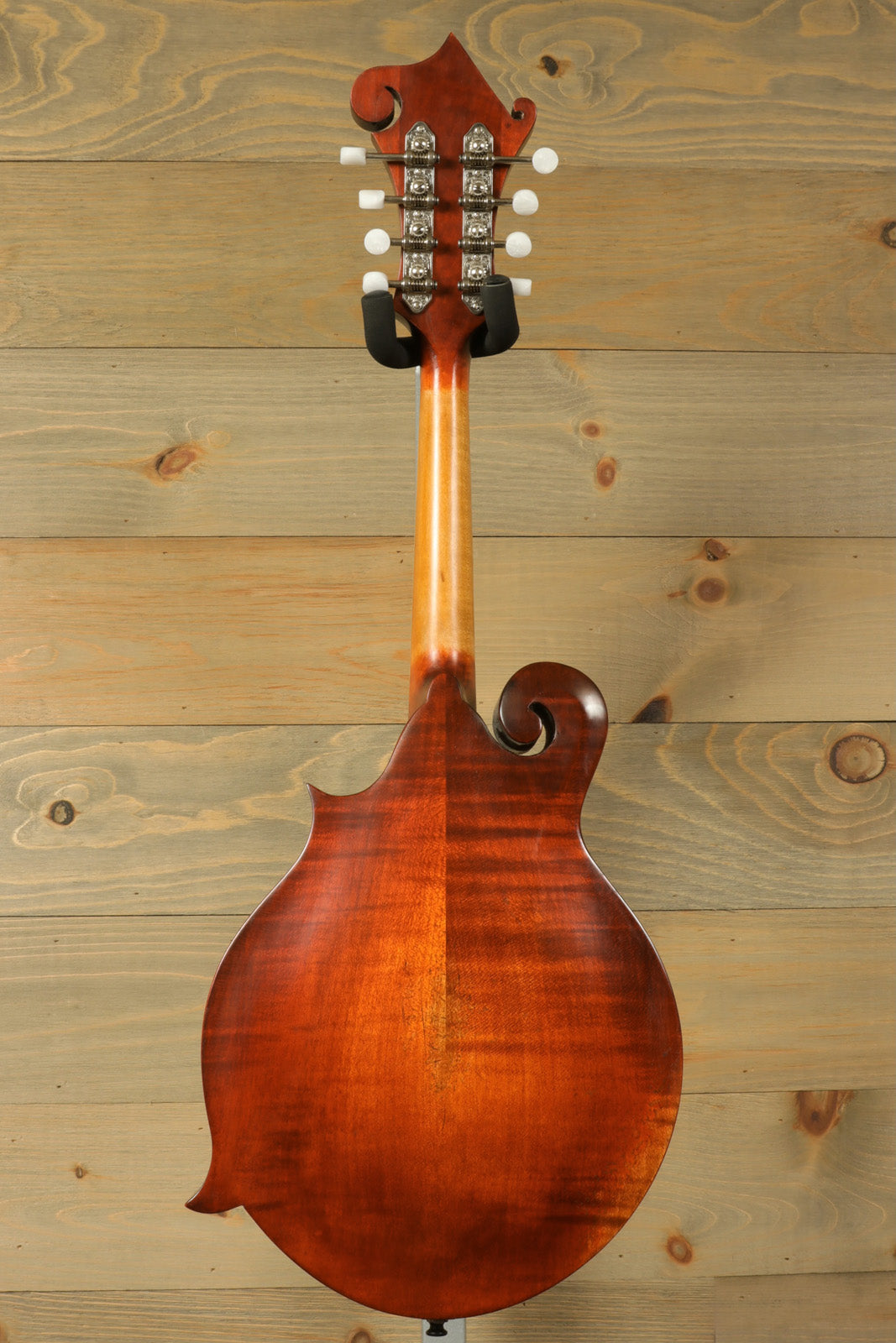 Eastman MD515/v with Hardshell Case - USED, back view showcasing beautiful wood finish