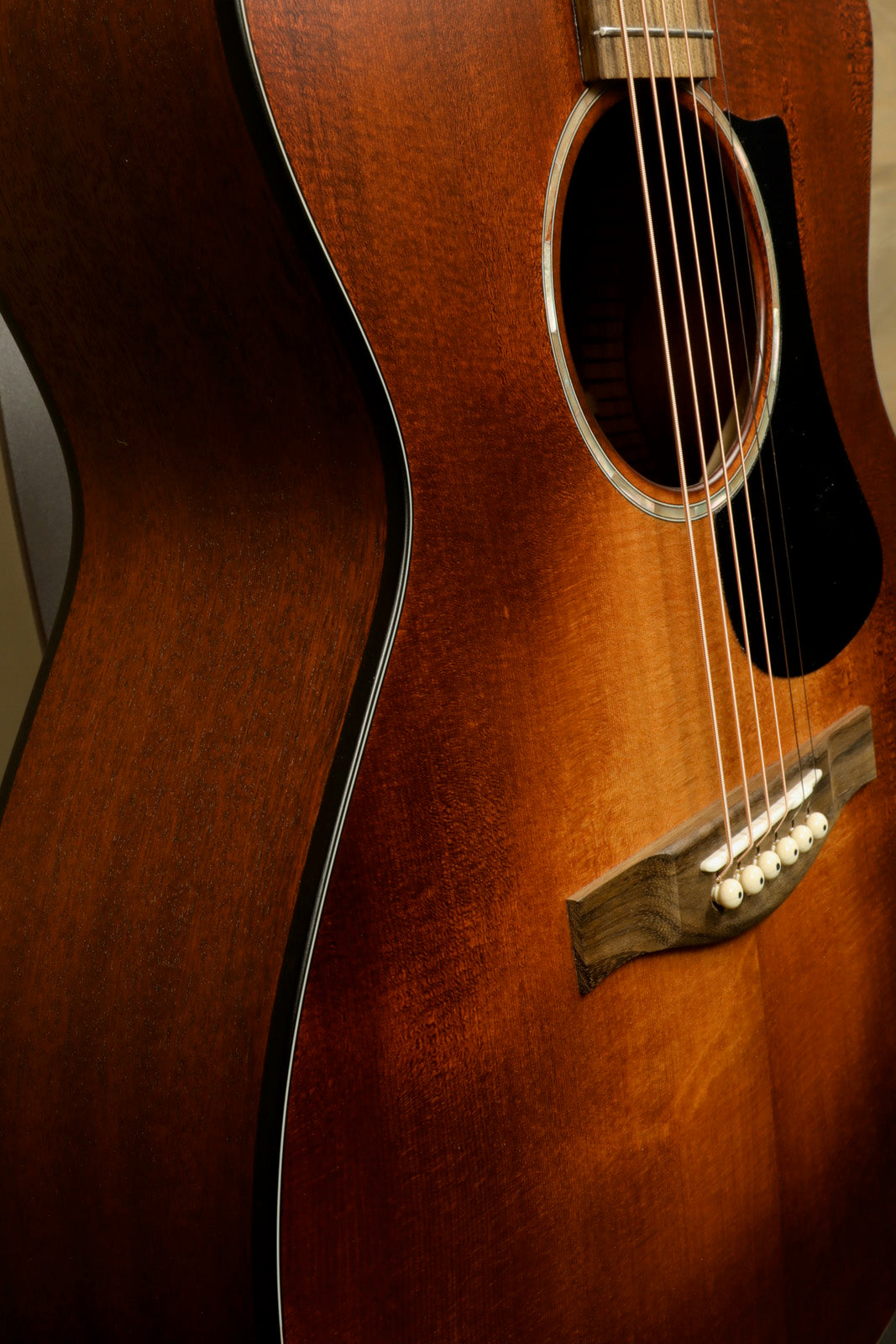 Eastman PCH1-GACE-CLA Acoustic Electric Guitar with a beautiful gloss finish and smooth curves