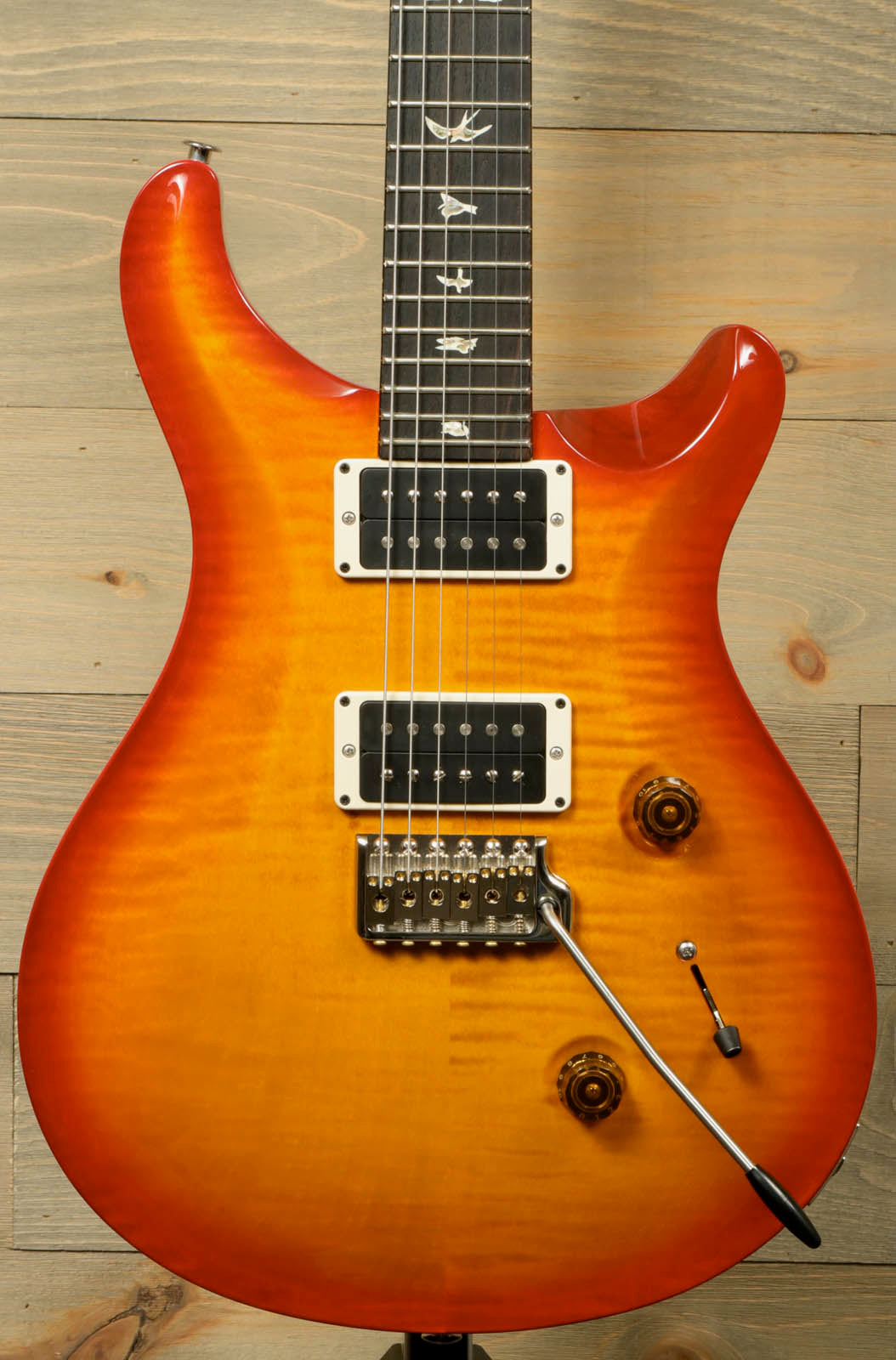 PRS Custom 24 Custom Color (Light Cherry Burst) Nickel Hardware