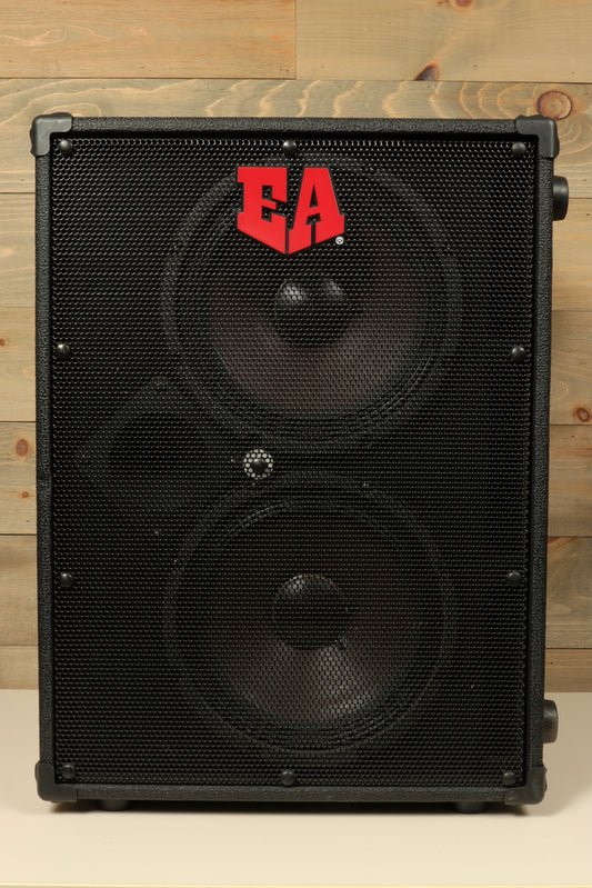 Used Euphonic Audio 210E bass cabinet with dual speakers for rich bass performance