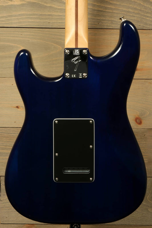 Fender Special Edition Stratocaster for sale with a glossy blue finish and sleek design