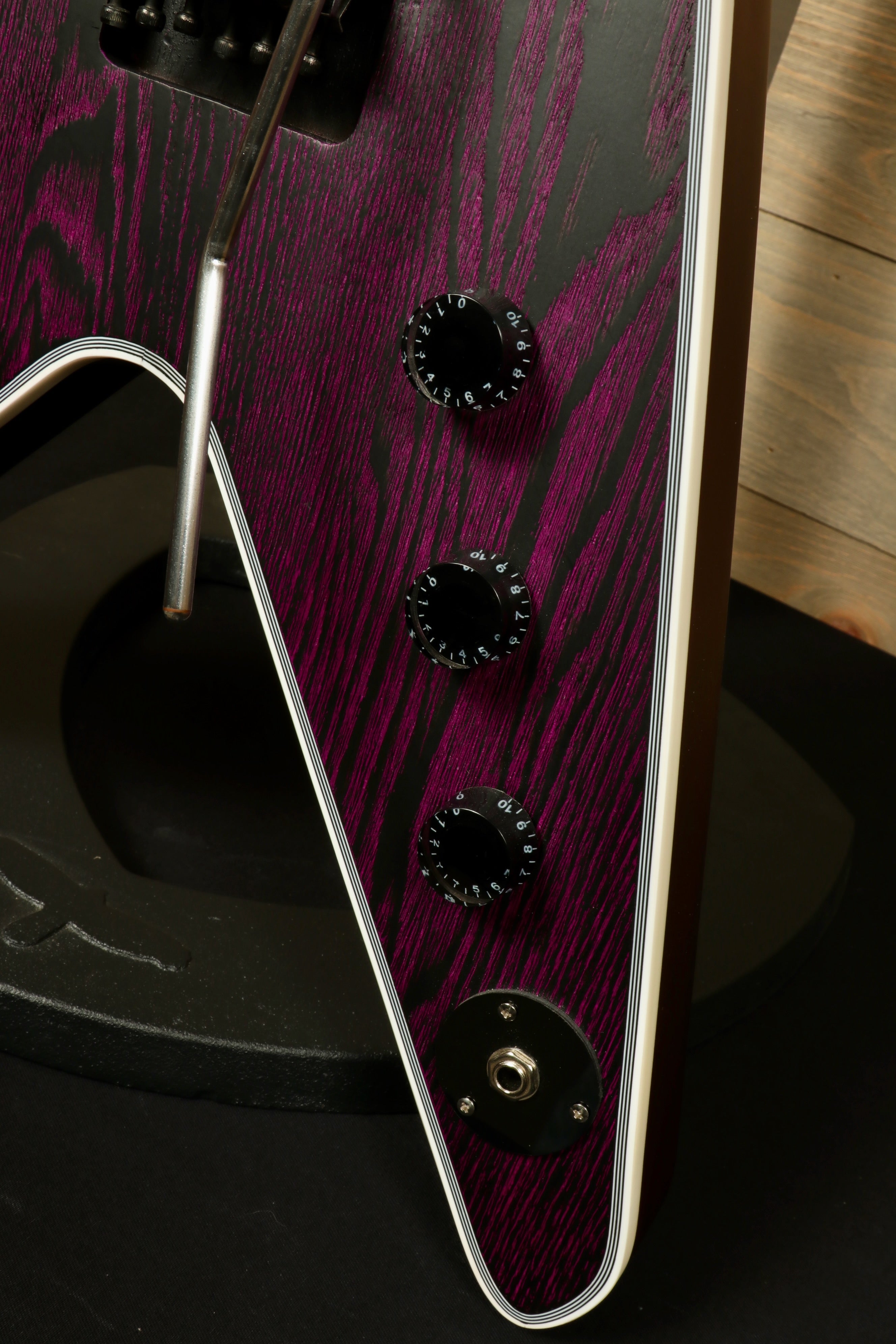 Used Firefly FFVX Purple Sandblasted Electric Guitar | Mojo's Music